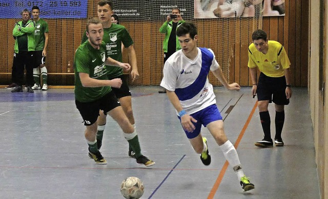 Der Todtnauer Spieler Marius Boch im V...l des SV Todtnau gegen den FC Hausen.   | Foto: sv todtnau