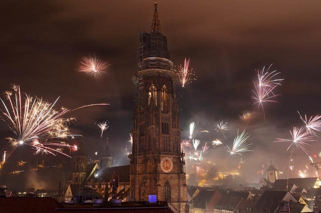 Freiburg begrüßt das neue Jahr