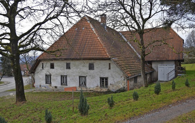 Fr Erhalt und Umbau des denkmalgesch...  Zechenwihler Hotzenhauses&#8197;...   | Foto: Winfried Dietsche/DPA