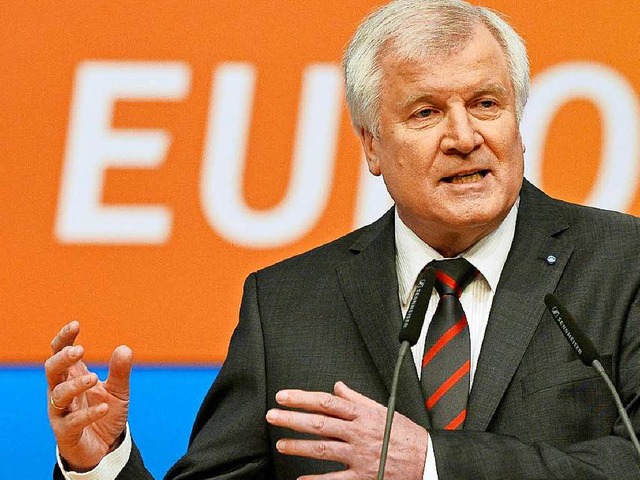 Horst Seehofer, CSU  | Foto: AFP