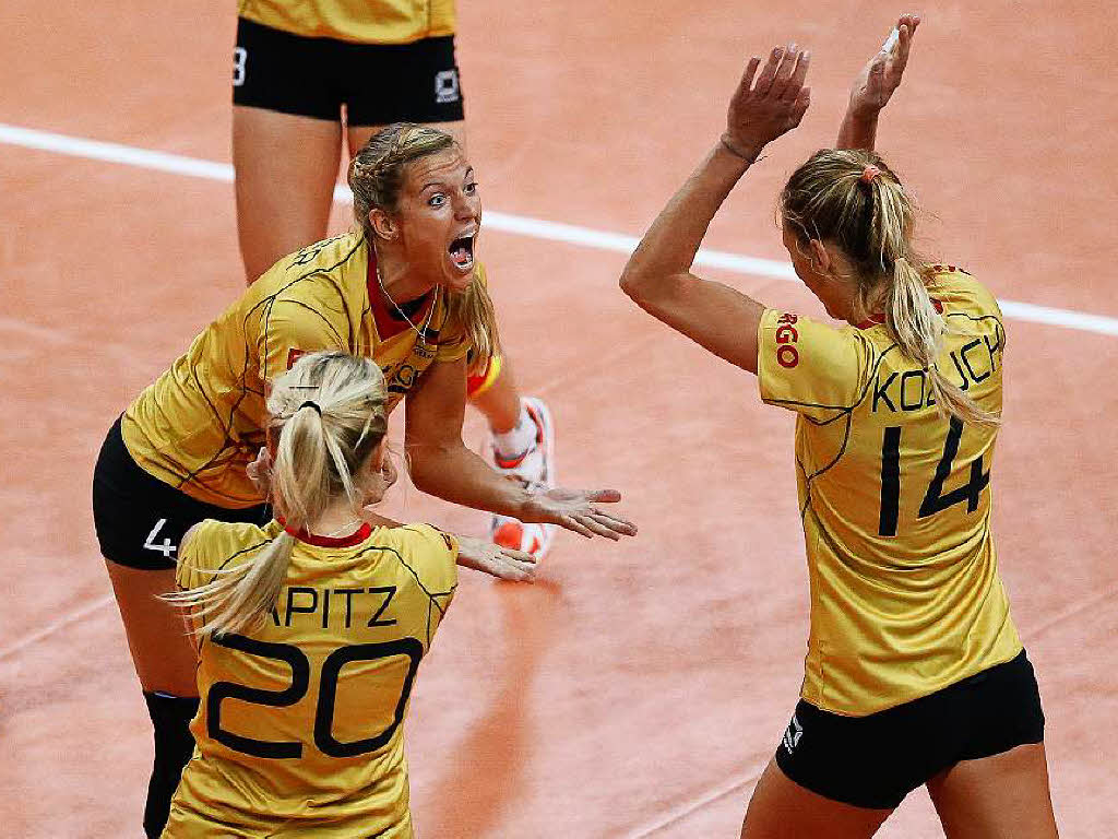 Volleyballerinnen Starten Mit Sieg In Die Olympia Quali Volleyball Badische Zeitung