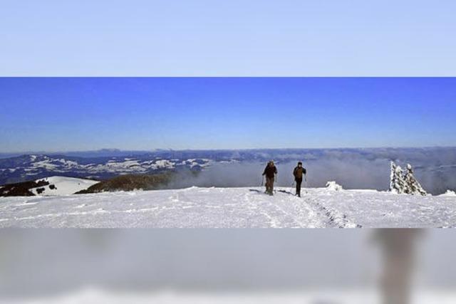 Geführte Schneeschuhwanderungen am Feldberg