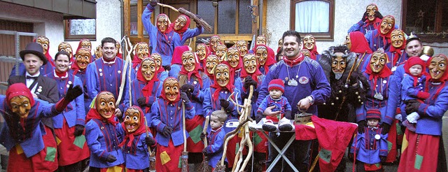 Hsabstauben, Masken polieren und die ...ussten die Dorfhexen am Dreiknigstag.  | Foto: Andrea Steinhart