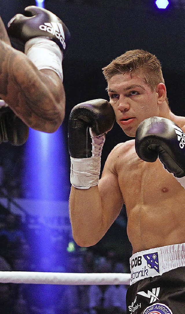 Vincent Feigenbutz im Sparring im Dome   | Foto: europa-park