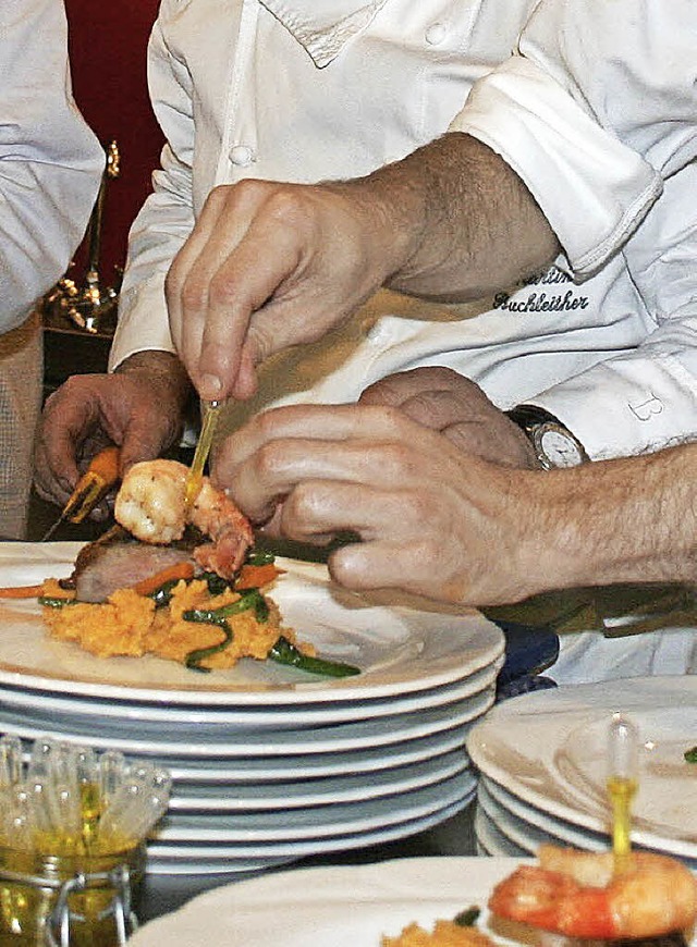 In Schopfheims Gastronomie bietet man ...a&#8220; und &#8222;Michelin&#8220;.    | Foto: R. Lacher