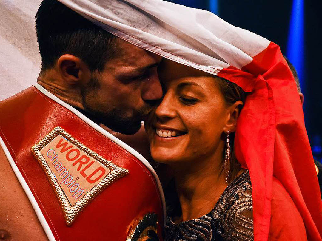Weltmeister Giovanni DeCarolis mit Ehefrau