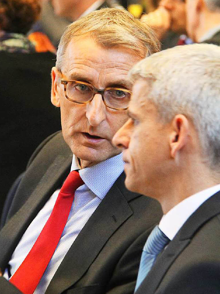 Die beiden Breisgauer CDU-Abgeordneten Armin Schuster (MdB) und rechts Patrick Rapp (MdL)