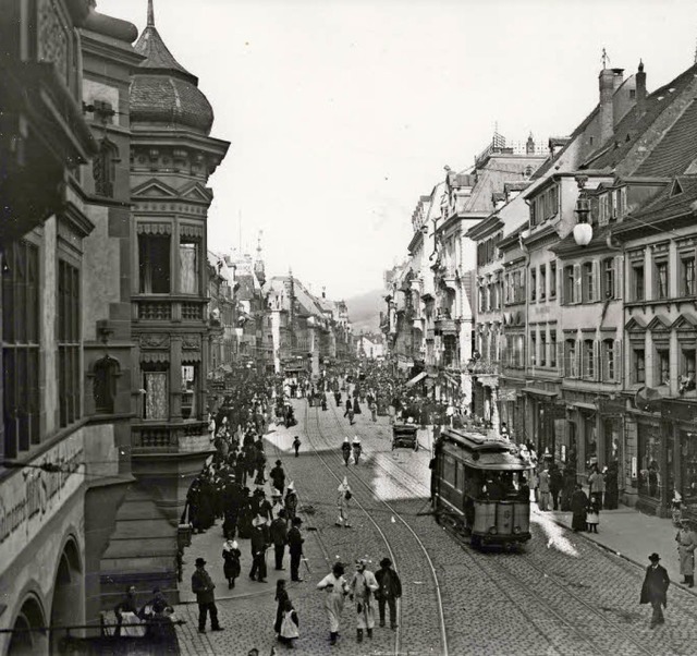 Nrrisches Treiben auf der damaligen K...von Georg Rbcke aus dem Jahr  1902.    | Foto: Archiv Peter Kalchthaler