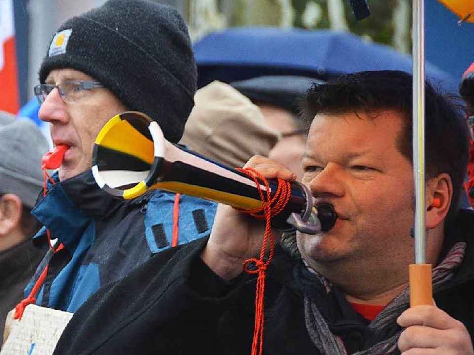 Gefragt war  alles, was L�rm macht.   | Foto: Markus Maier