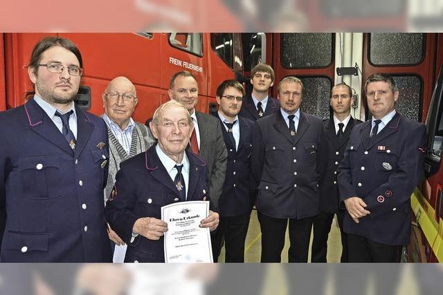 Feuerwehr Sasbach wird 90 Jahre alt