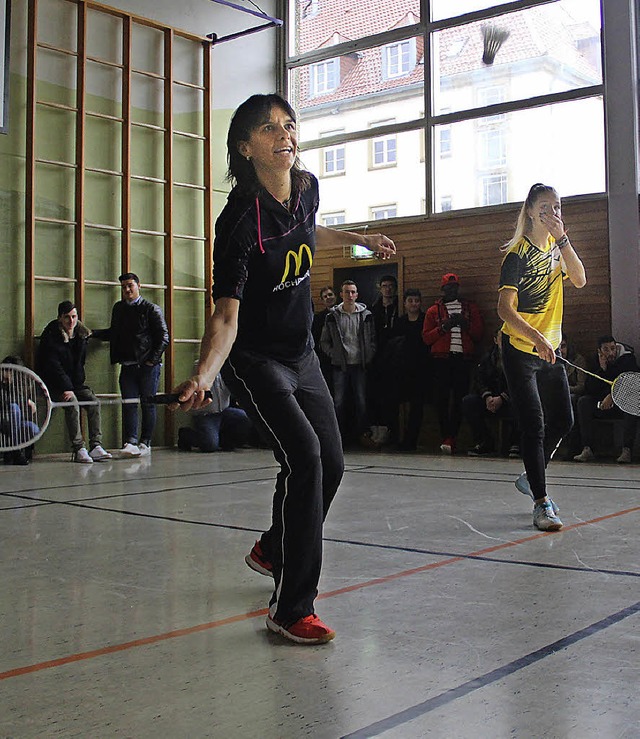 Zum Jubilumsauftakt gehrte auch eine...n mit Nicole Grether und Anna Gieler.  | Foto: Monika Weber