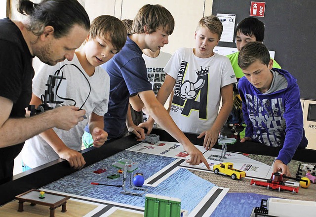 Beim Training an der Hochschule Offenburg.   | Foto: Hochschule Offenburg