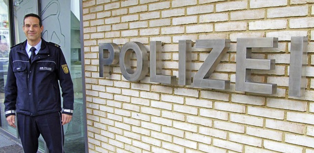 Er will eine brgernahe Polizei: Polizeioberrat Guido Khn.   | Foto: MIMO