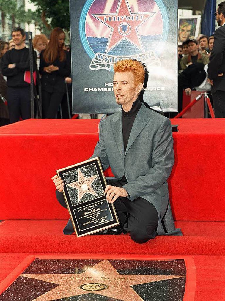 1997 erhielt Bowie einen Stern auf dem „Walk of Fame“ in Los Angeles.