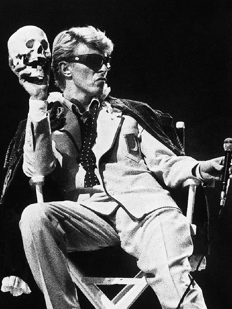 Bowie whrend der „Serious Moonlight“-Tour 1983