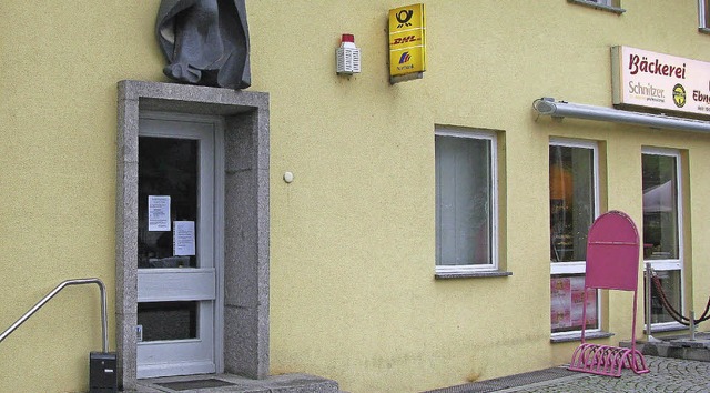 Die Postfiliale im Mnstertal bleibt vorerst geschlossen.   | Foto: M. Lange