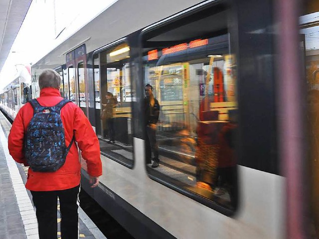 In der Regio-S-Bahn von Weil nach Lrrach kam es zu einem bergriff.  | Foto: Daniel Gramespacher