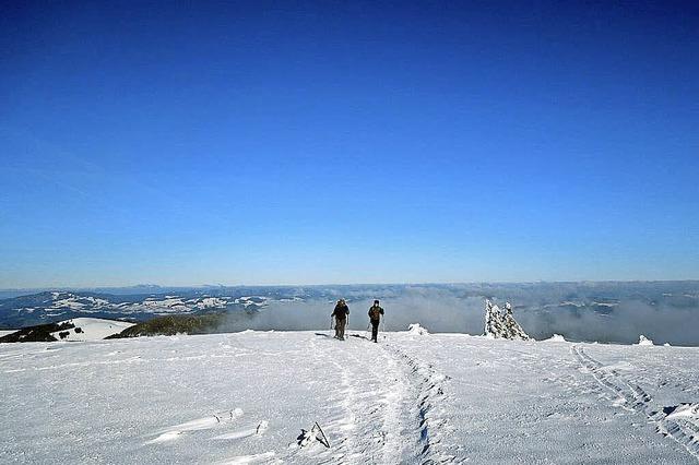 Jeden Sonntag gefhrte Schneeschuhtouren