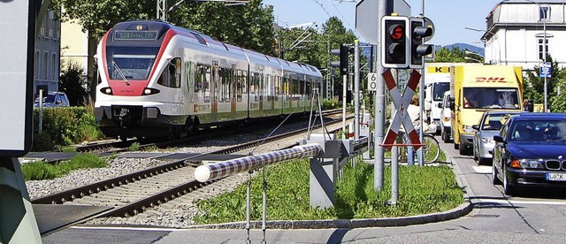 S-Bahnlinie durch die Stadt bedeutet h...chen Bahnhof Stetten und Hauptbahnhof.  | Foto: NIkolaus Trenz