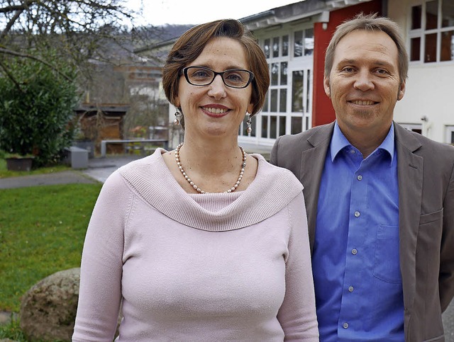 Doppelspitze in der Geschftsfhrung d...g: Iris Teulire und Bernd Schanbera.   | Foto: Nikolaus Trenz