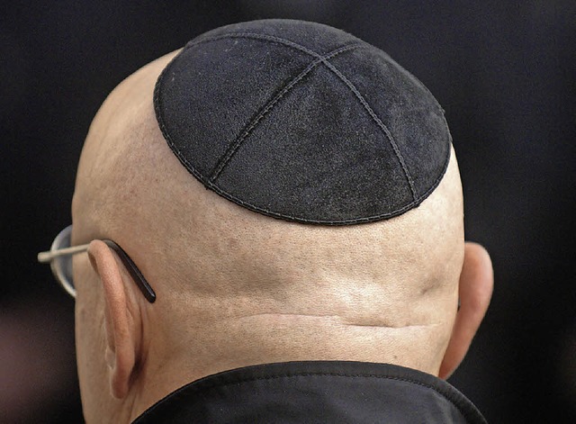 Ein Mann mit Kippa   | Foto: dpa