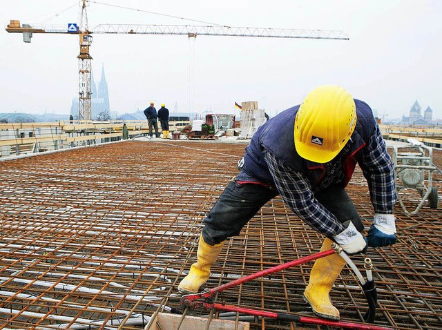 Viel zu tun ist in der Deutschen Wirtschaft   | Foto: dpa