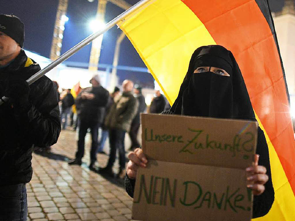 Pegida in Dresden was wird 2016? Deutschland Badische Zeitung