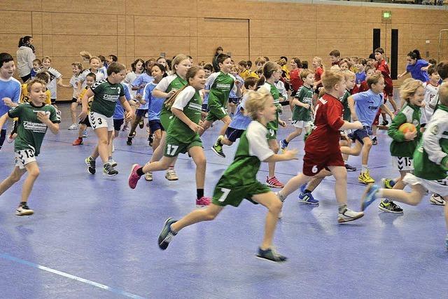 Handballminis in Hofweier