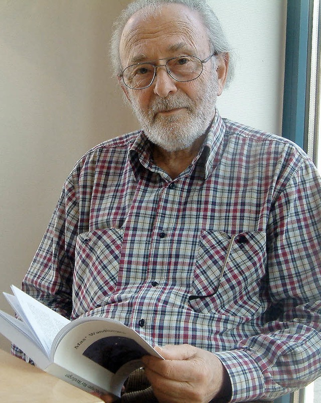 Der Schopfheimer Autor Paul Holzmayer ...r&#8220; Alfred Brehm herausgebracht.   | Foto: Roswitha Frey