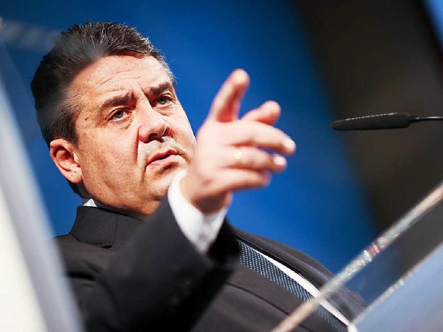 Sigmar Gabriel gilt seit dem Parteitag...em  &#8222;verletzten Raubtier&#8220;.  | Foto: dpa