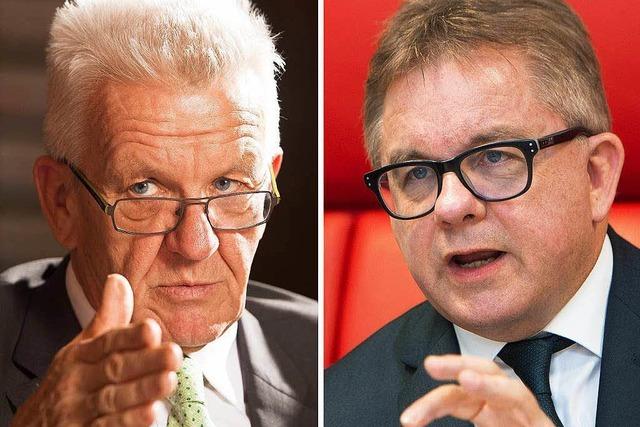 Kretschmann und Wolf im Clinch wegen Abschiebezahlen