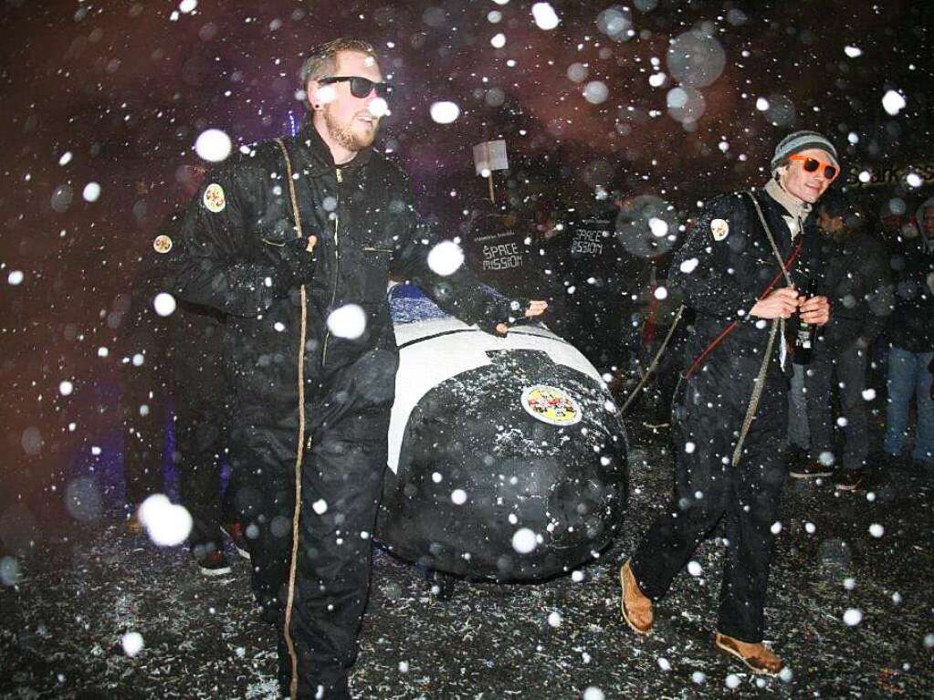 Impressionen vom Nachtumzug der Hotzenblitzzunft in Grwihl.