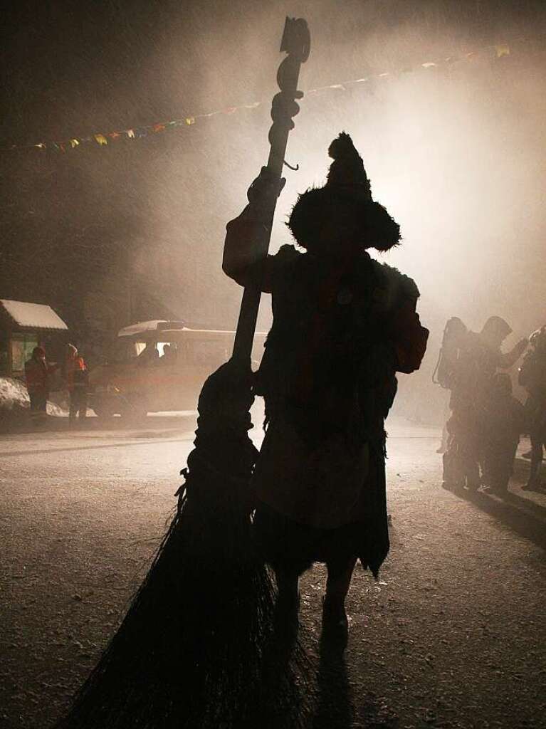 Impressionen vom Nachtumzug der Hotzenblitzzunft in Grwihl.