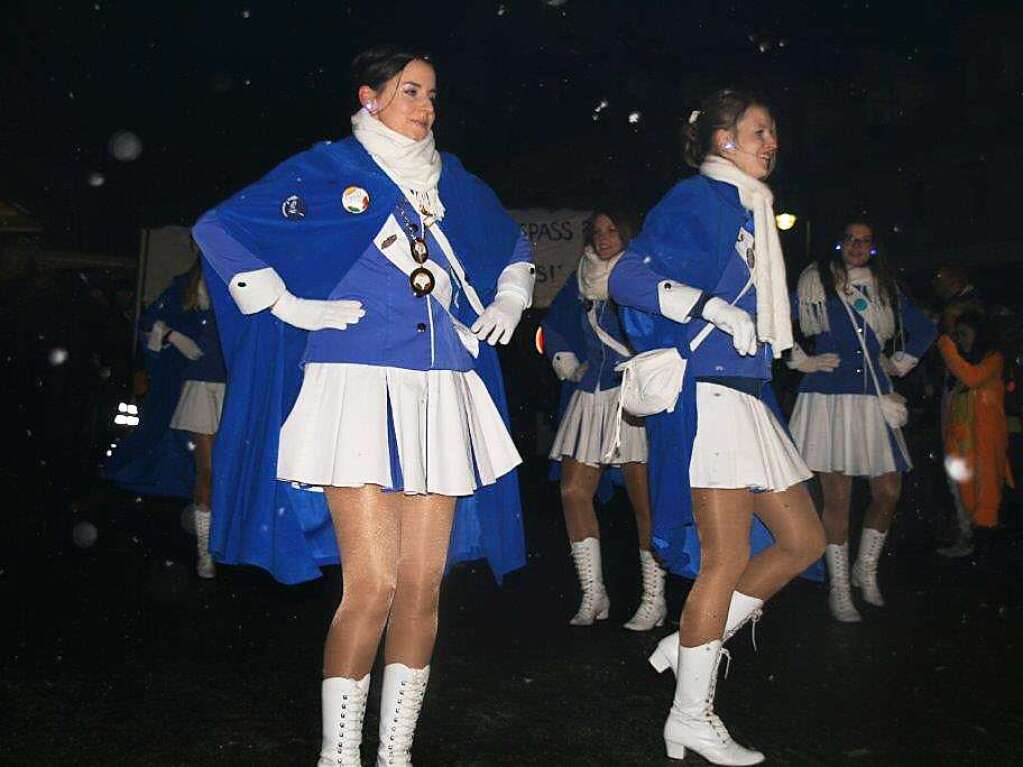 Impressionen vom Nachtumzug der Hotzenblitzzunft in Grwihl.