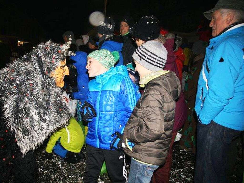 Impressionen vom Nachtumzug der Hotzenblitzzunft in Grwihl.