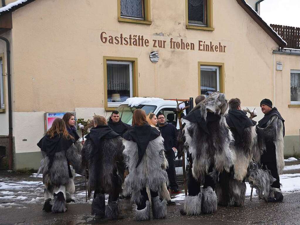 Bei der Frohen Einkehr nimmt der Wehrer Narrenbaum-Umzug traditionell seinen Anfang.