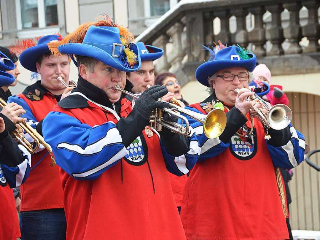 Die Wehrer Stadtmusik.