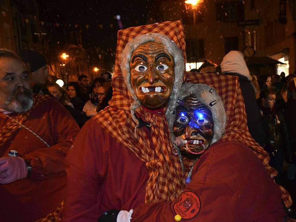 Schaurig-schn war es beim Nachtumzug in Wehr am Samstag.