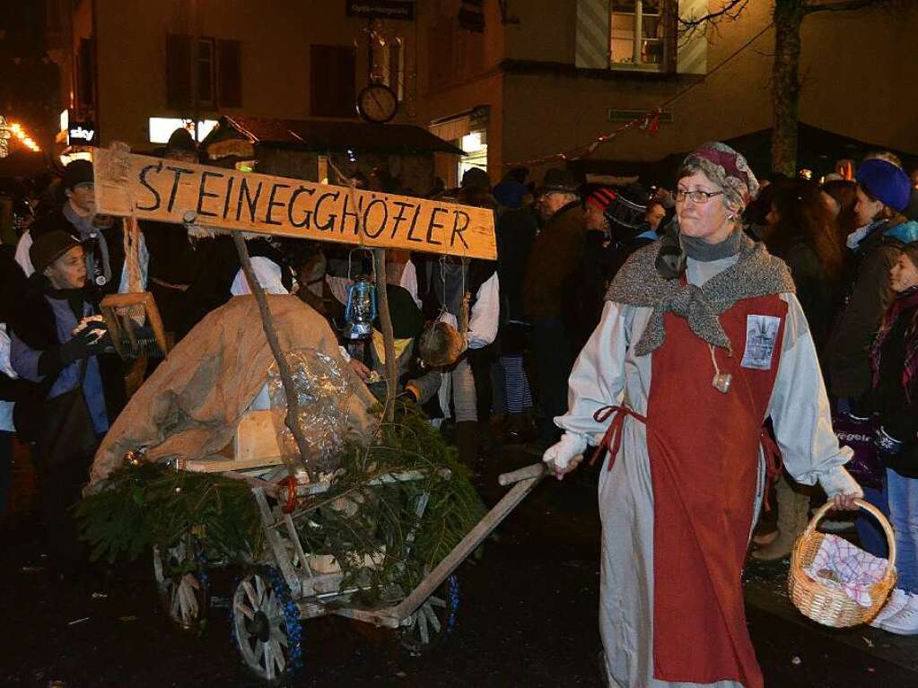 Schaurig-schn war es beim Nachtumzug in Wehr am Samstag.