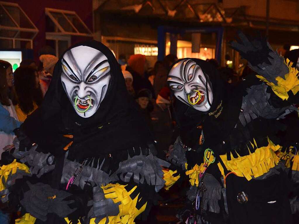 Schaurig-schn war es beim Nachtumzug in Wehr am Samstag.