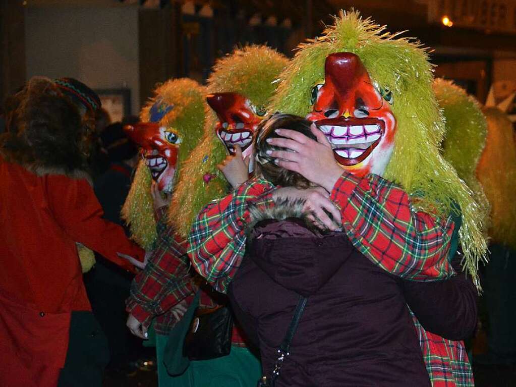 Schaurig-schn war es beim Nachtumzug in Wehr am Samstag.