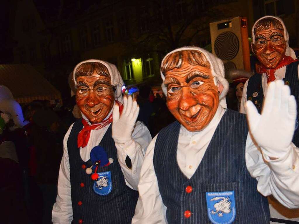 Freundlich trat der Narrenverein Schwanenmhle aus Lauchringen auf.