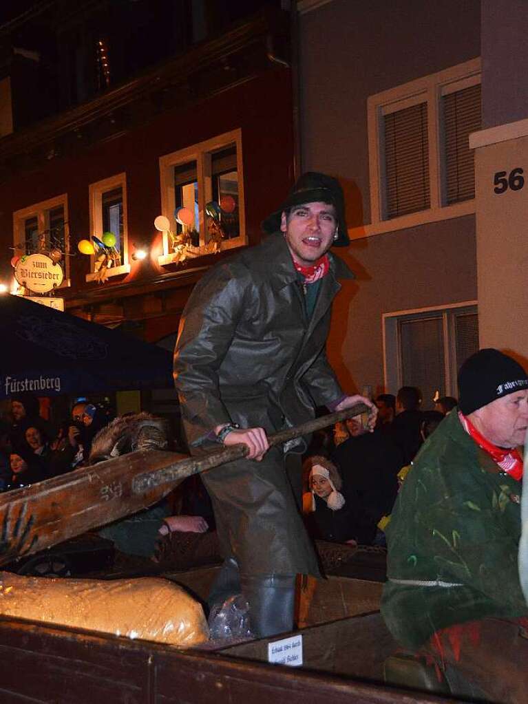 Die Fhri-Geister aus Murg waren beim Nachtumzug auch vertreten.