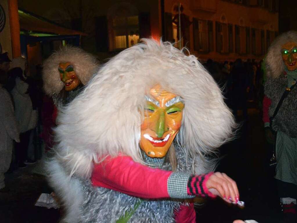 Schaurig-schn war es beim Nachtumzug in Wehr am Samstag.