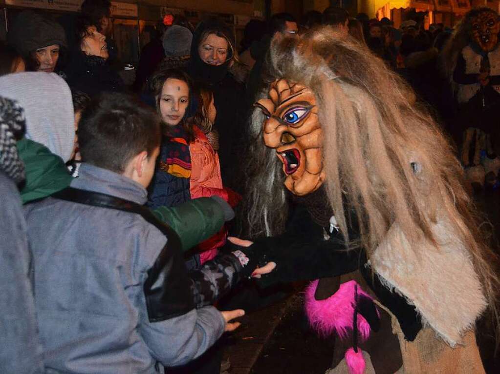 Schaurig-schn war es beim Nachtumzug in Wehr am Samstag.