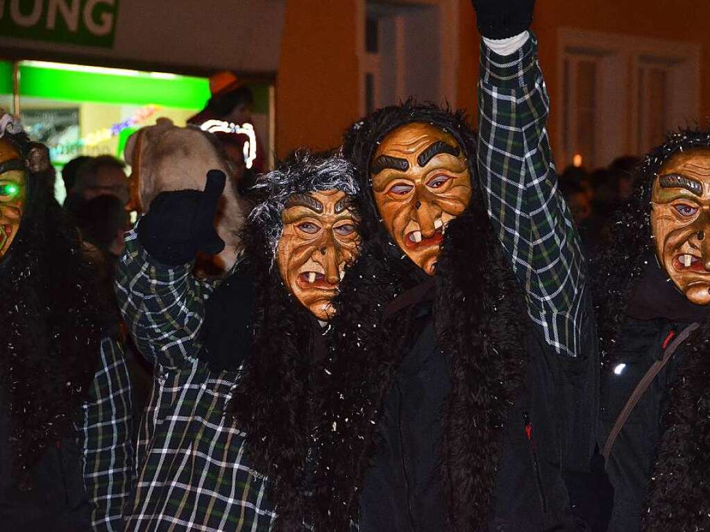 Schaurig-schn war es beim Nachtumzug in Wehr am Samstag.