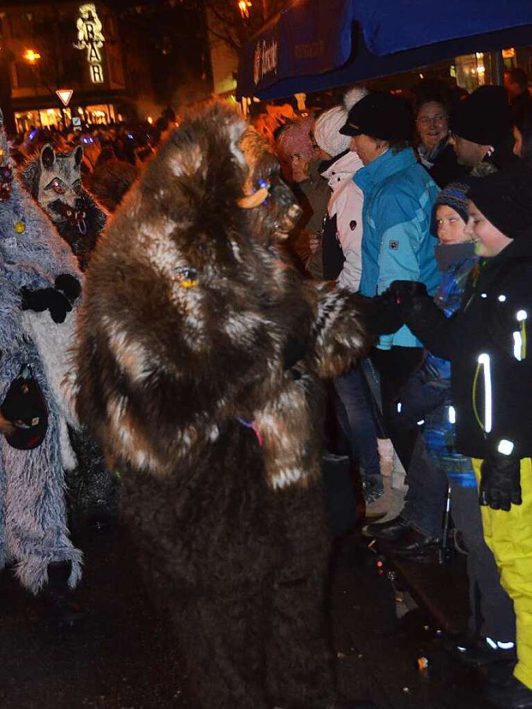 Schaurig-schn war es beim Nachtumzug in Wehr am Samstag.