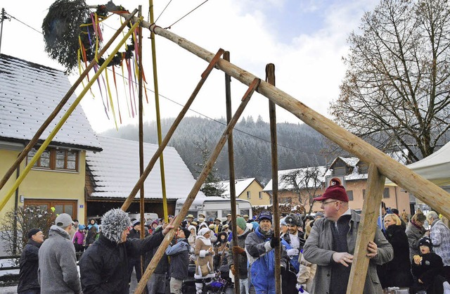 Hauruck: In 15 Minuten und damit in Re...eter hher sein als der Schopfheimer.   | Foto: Edgar Steinfelder