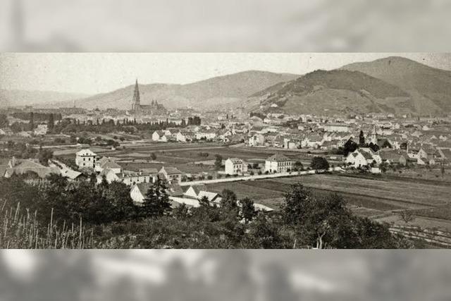 So war der Ausblick vom Lorettoberg auf die Wiehre vor 130 Jahren