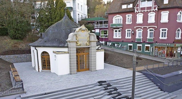 In Badenweiler wird am heutigen Dienst... das sanierte Inhalatorium eingeweiht.  | Foto: Volker Mnch